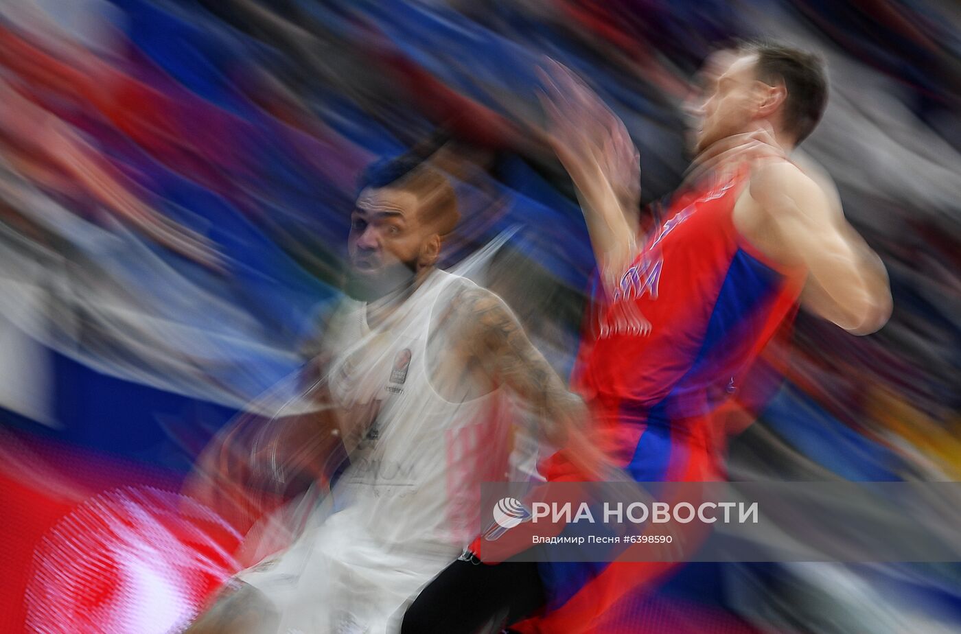 Баскетбол. Евролига. Матч ЦСКА "Реал"