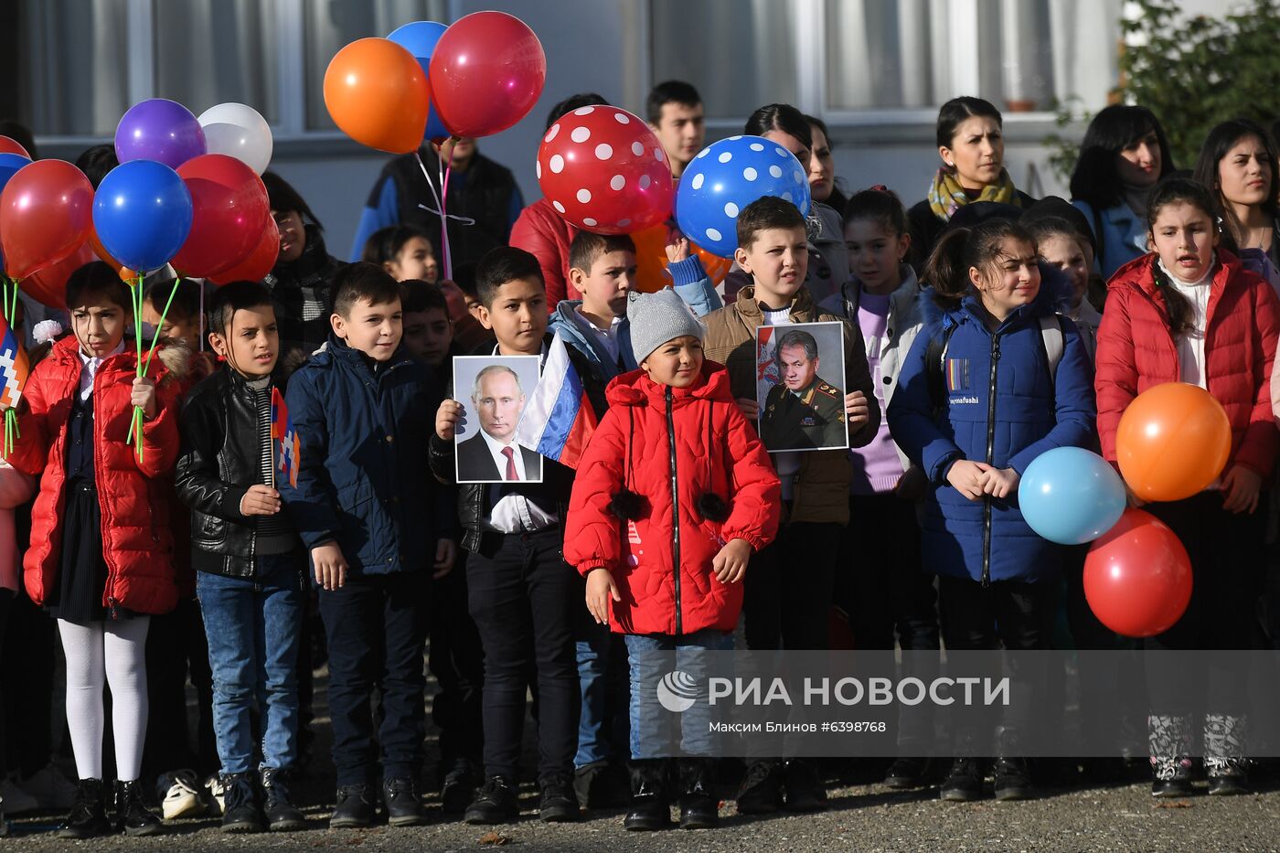 Открытие школы в Степанакерте