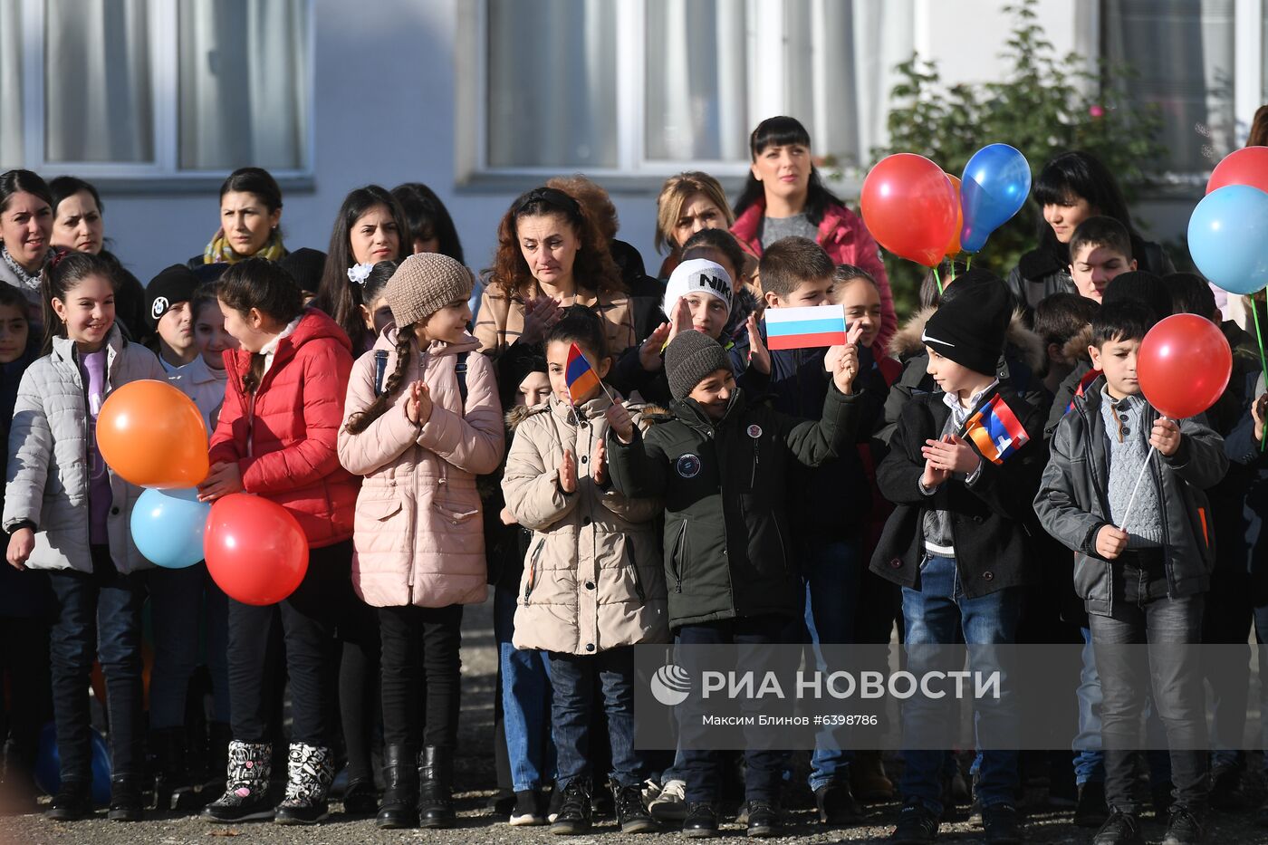 Открытие школы в Степанакерте