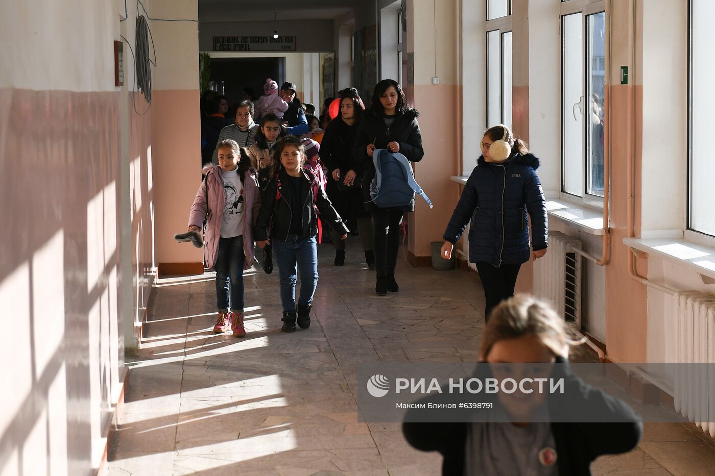 Открытие школы в Степанакерте