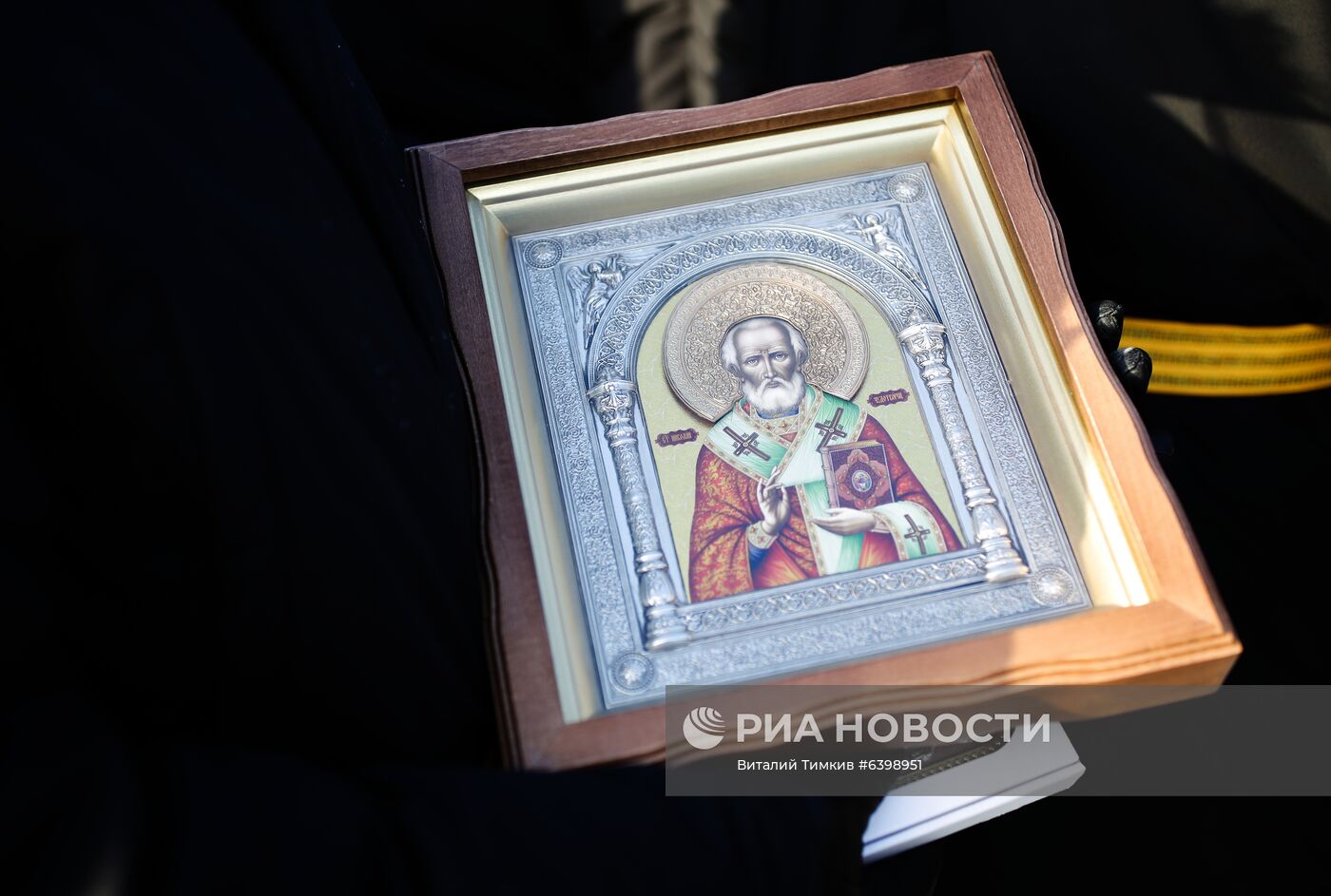 Приём в состав Черноморского флота патрульного корабля "Павел Державин"