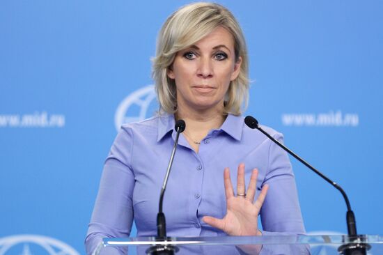 Брифинг официального представителя МИД России М. Захаровой