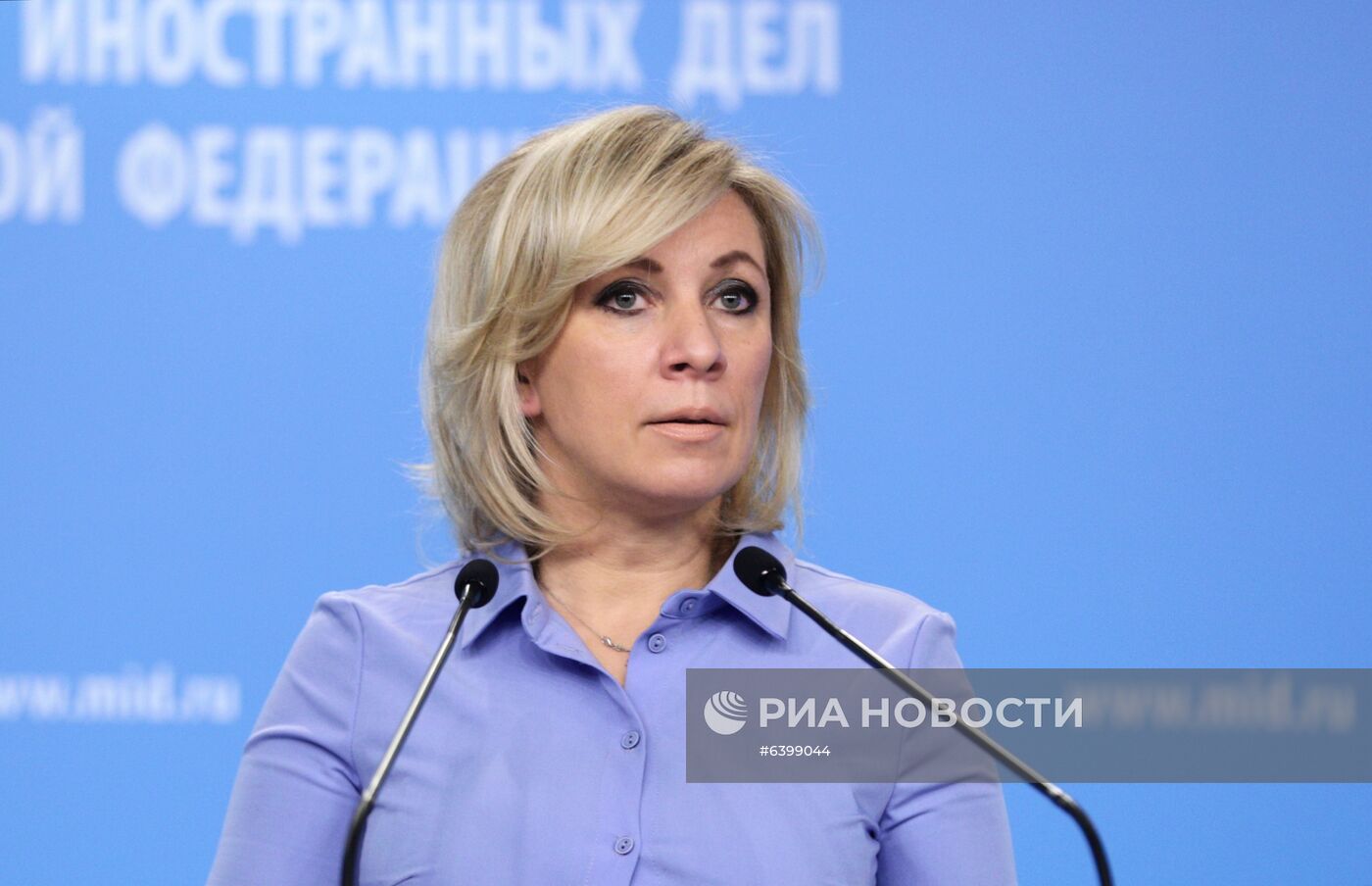 Брифинг официального представителя МИД России М. Захаровой