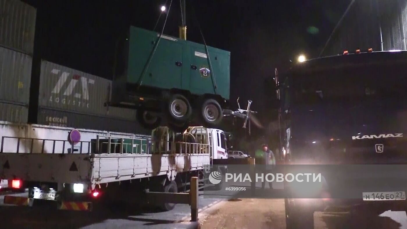 Доставка генераторов в Приморье
