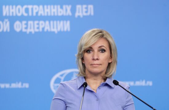 Брифинг официального представителя МИД России М. Захаровой