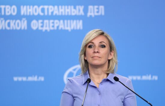 Брифинг официального представителя МИД России М. Захаровой