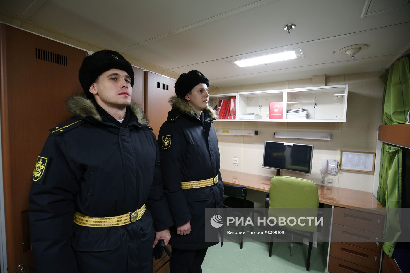 Приём в состав Черноморского флота патрульного корабля "Павел Державин"
