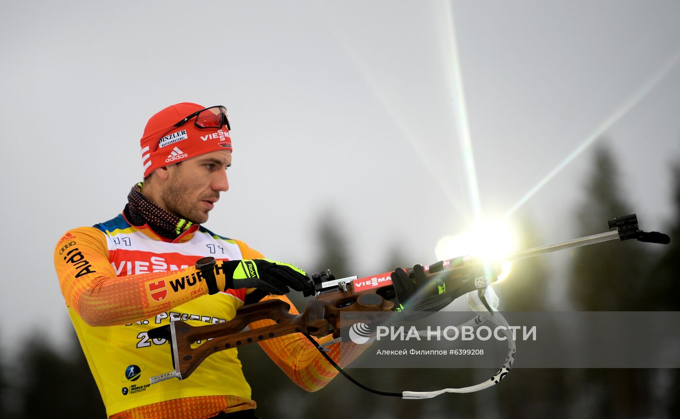 Биатлон. I этап Кубка мира. Тренировки