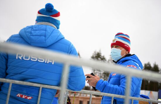 Биатлон. I этап Кубка мира. Тренировки