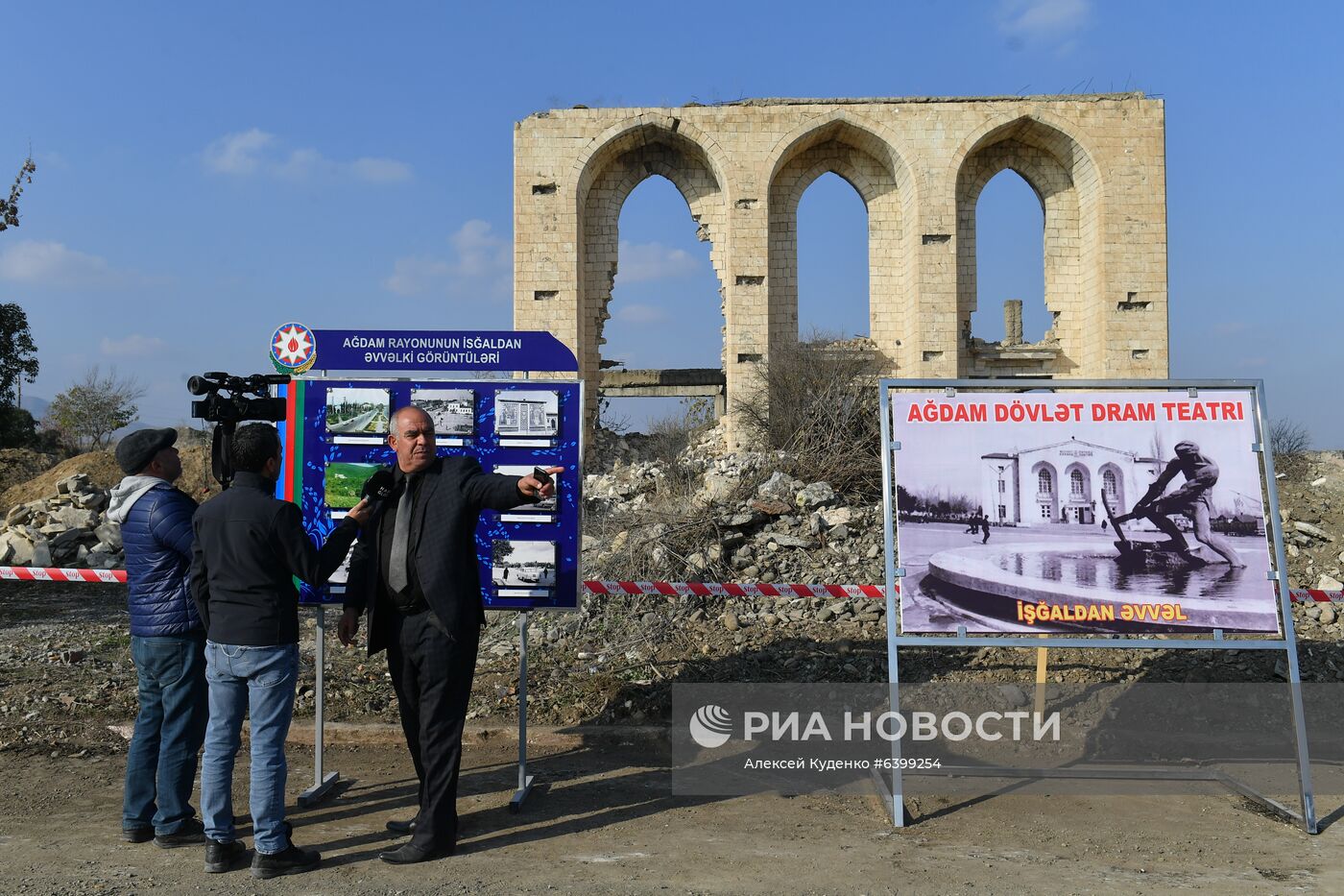 Агдам после передачи Азербайджану