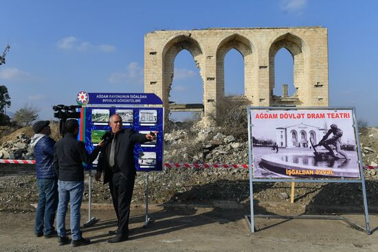 Агдам после передачи Азербайджану