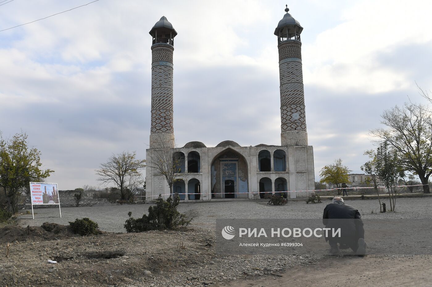 Агдам после передачи Азербайджану