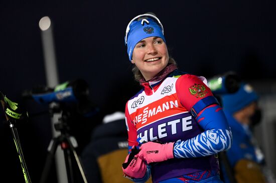 Биатлон. I этап Кубка мира. Тренировки