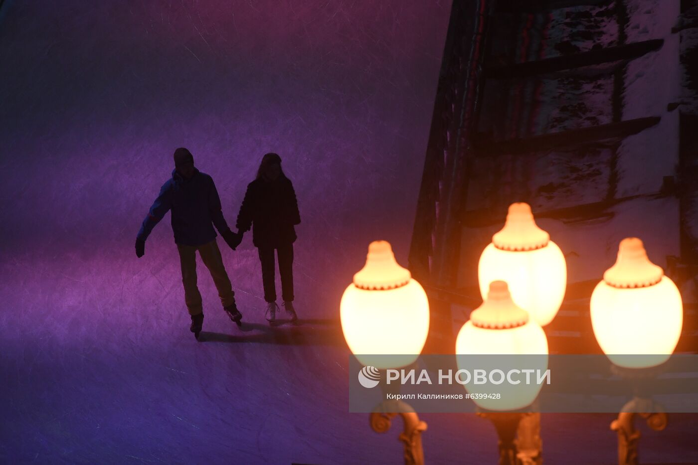 Открытие катка на ВДНХ