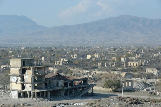 Агдам после передачи Азербайджану