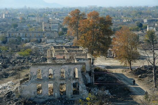 Агдам после передачи Азербайджану