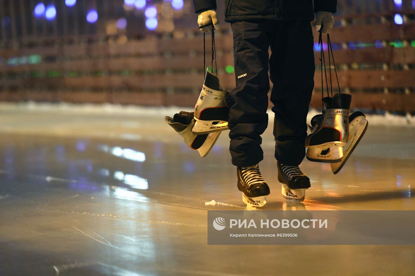 Открытие катка на ВДНХ