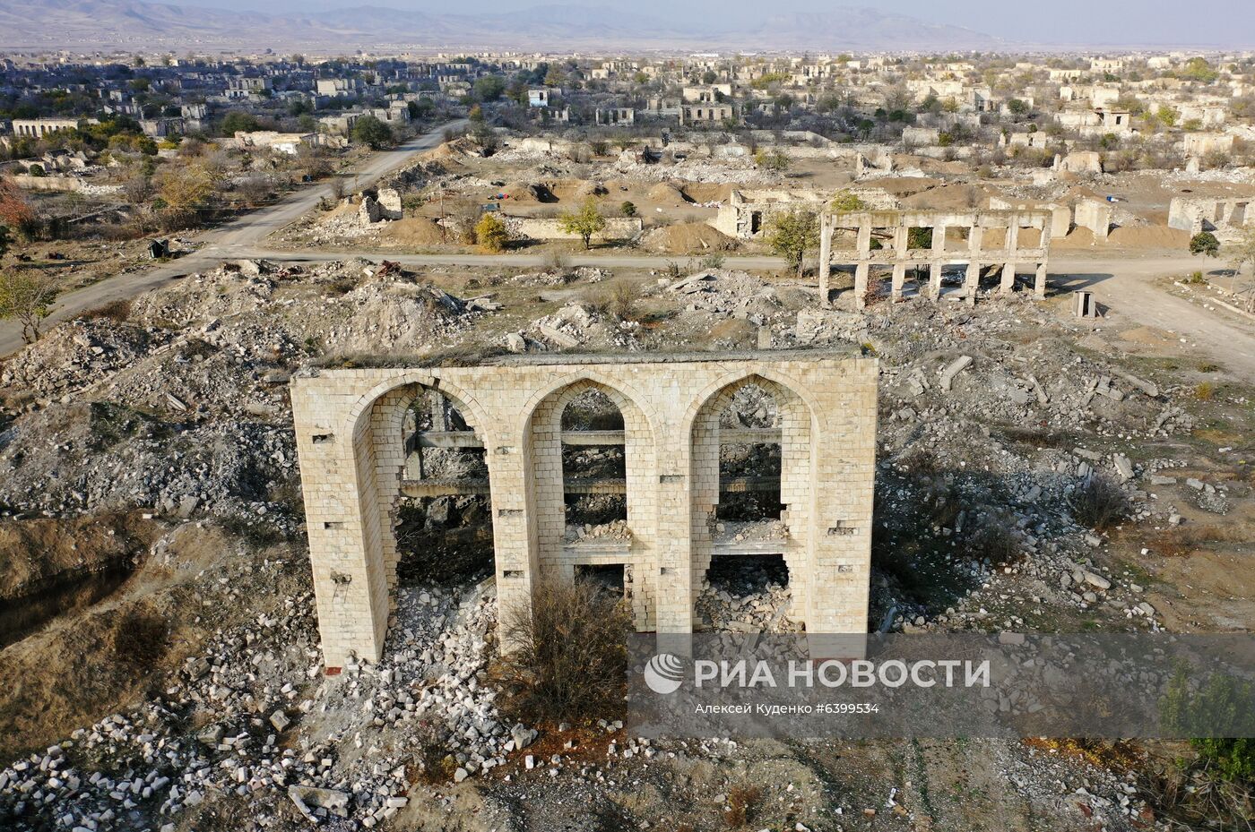 Агдам после передачи Азербайджану