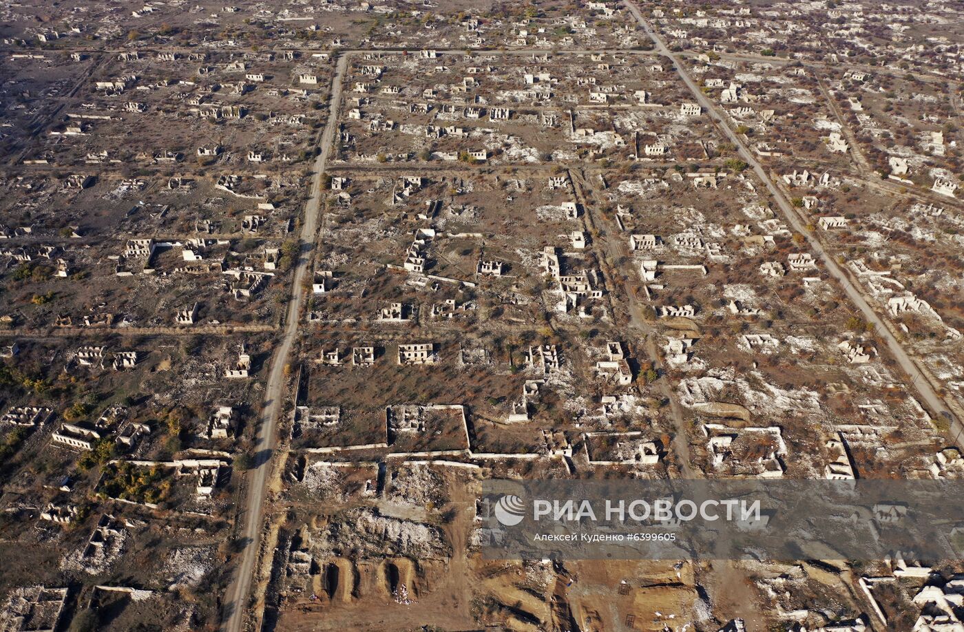 Агдам после передачи Азербайджану