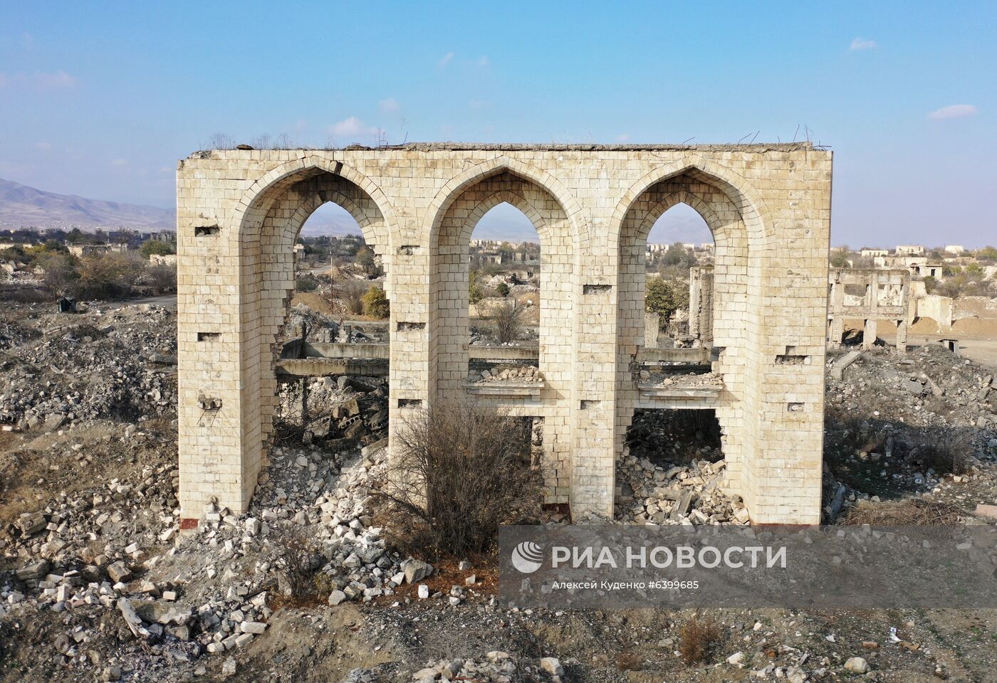 Агдам после передачи Азербайджану