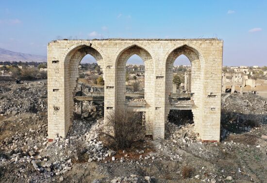 Агдам после передачи Азербайджану