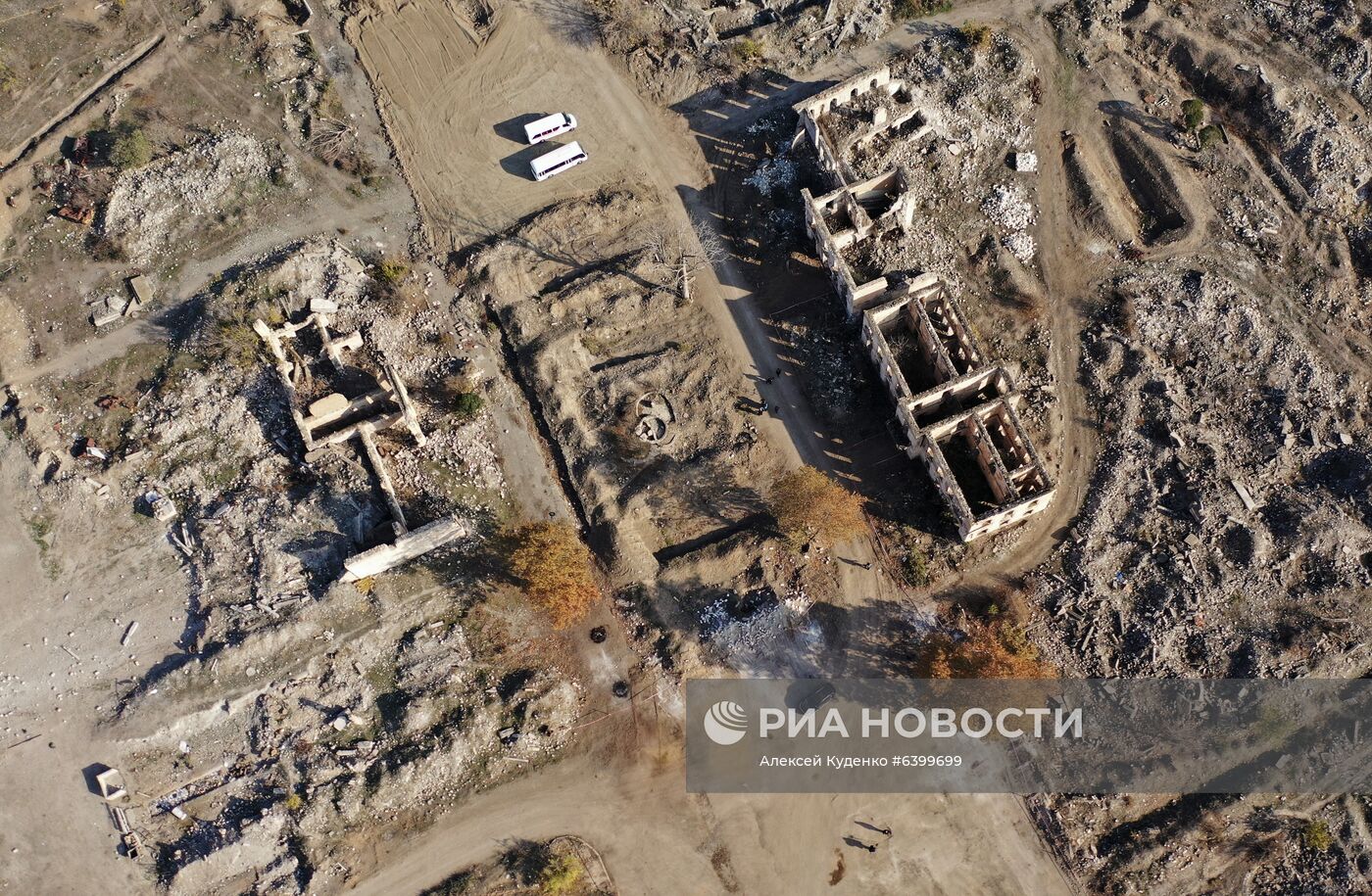 Агдам после передачи Азербайджану