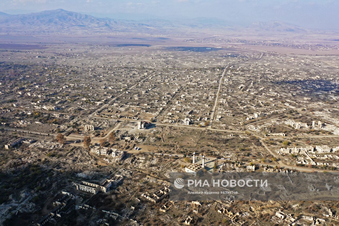 Агдам после передачи Азербайджану