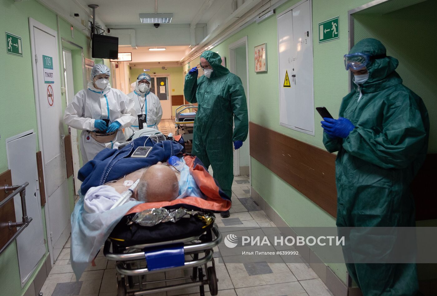 Госпиталь COVID-19 в ГКБ № 52