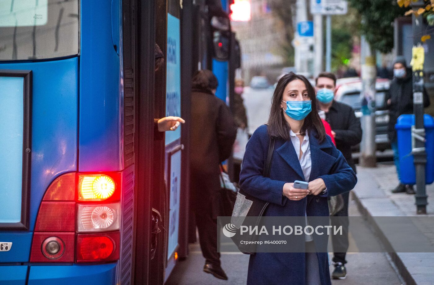 Усиление карантинных мер в Грузии