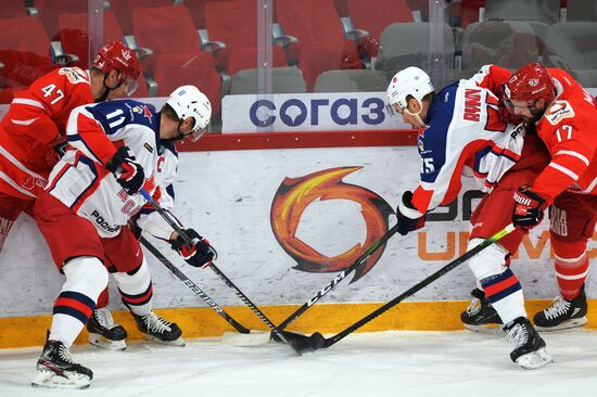 Хоккей. КХЛ. Матч "Автомобилист" – ЦСКА