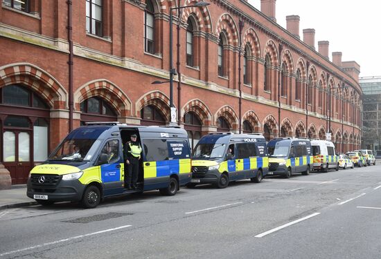 Акция протеста против мер по борьбе с коронавирусом в Лондоне