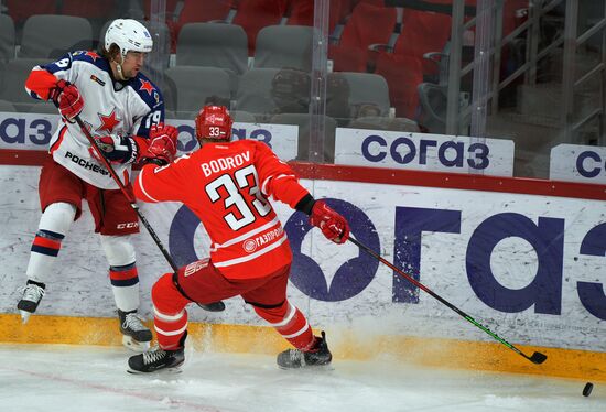 Хоккей. КХЛ. Матч "Автомобилист" – ЦСКА