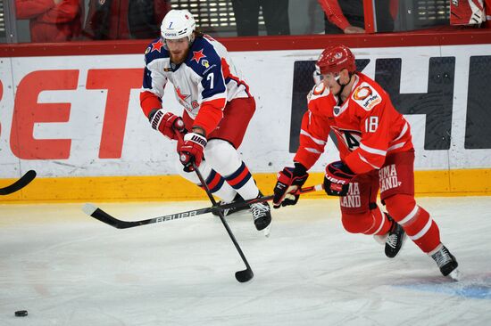 Хоккей. КХЛ. Матч "Автомобилист" – ЦСКА