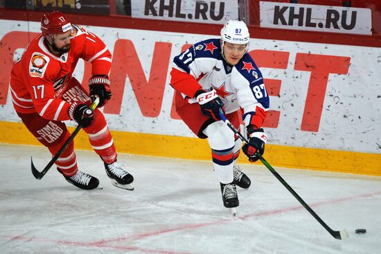 Хоккей. КХЛ. Матч "Автомобилист" – ЦСКА