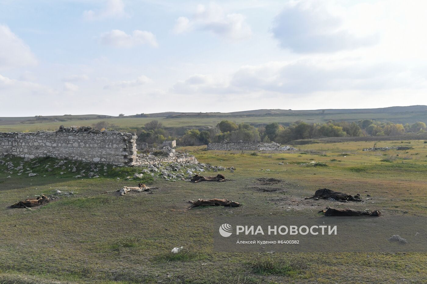 Город Физули в Азербайджане