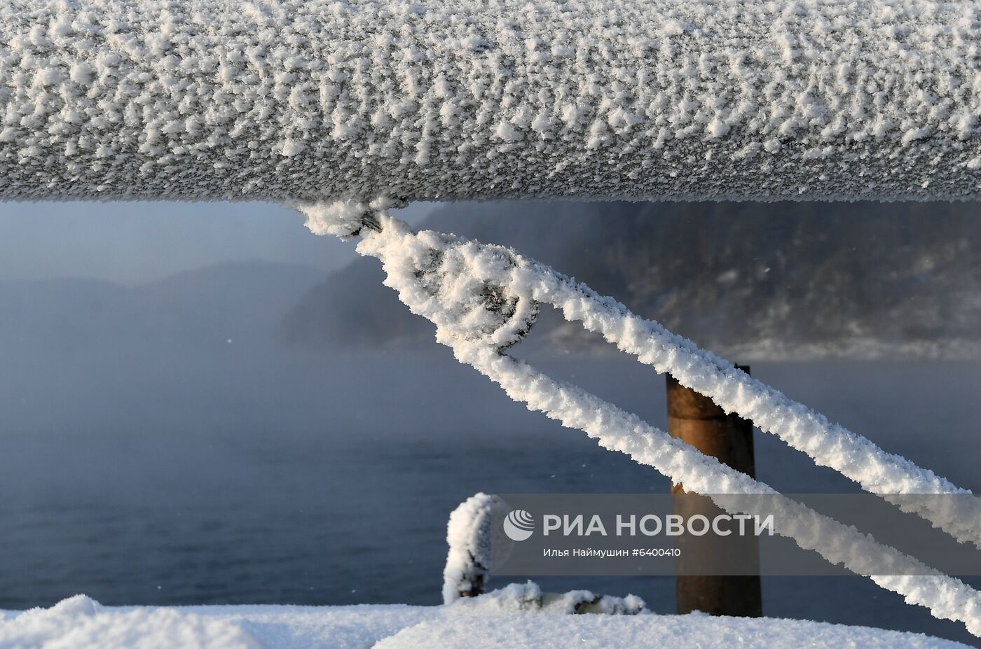 Новогодняя акция яхтсменов в Красноярском крае