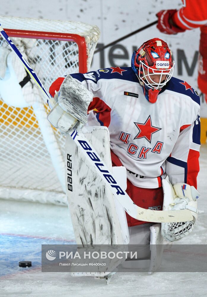 Хоккей. КХЛ. Матч "Автомобилист" – ЦСКА