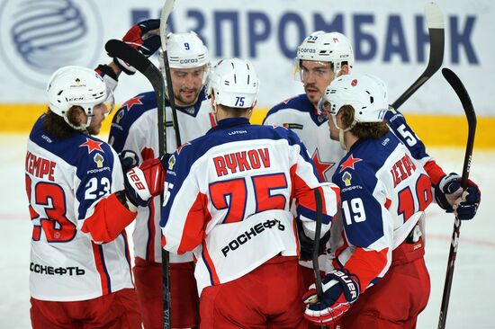 Хоккей. КХЛ. Матч "Автомобилист" – ЦСКА