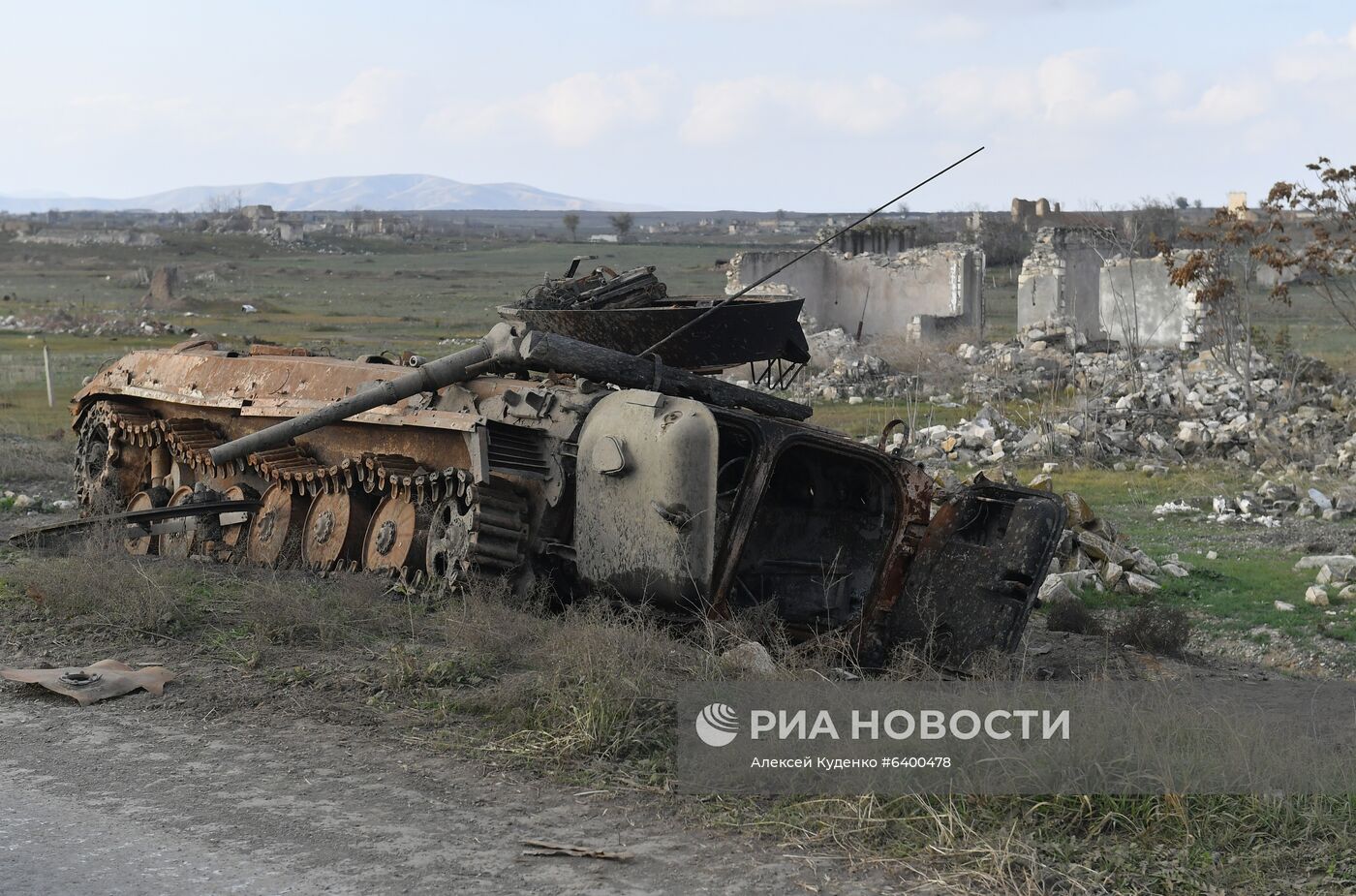 Город Физули в Азербайджане
