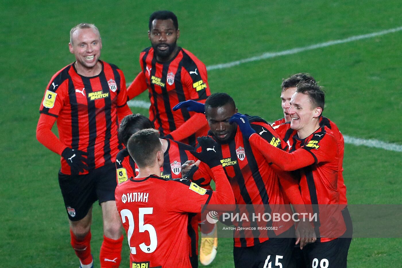 Футбол. РПЛ. Матч "Химки" – "Краснодар"