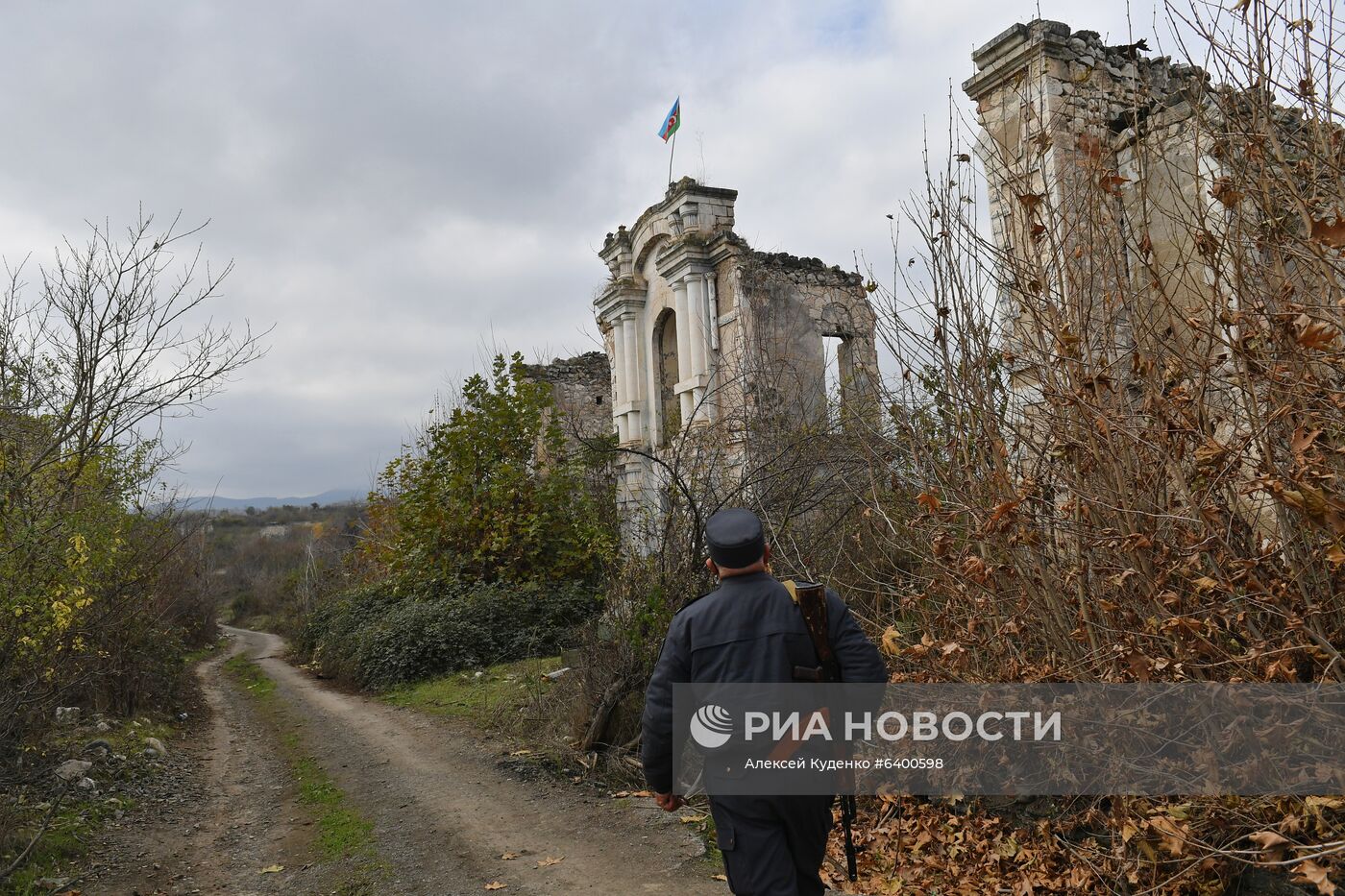 Город Физули в Азербайджане