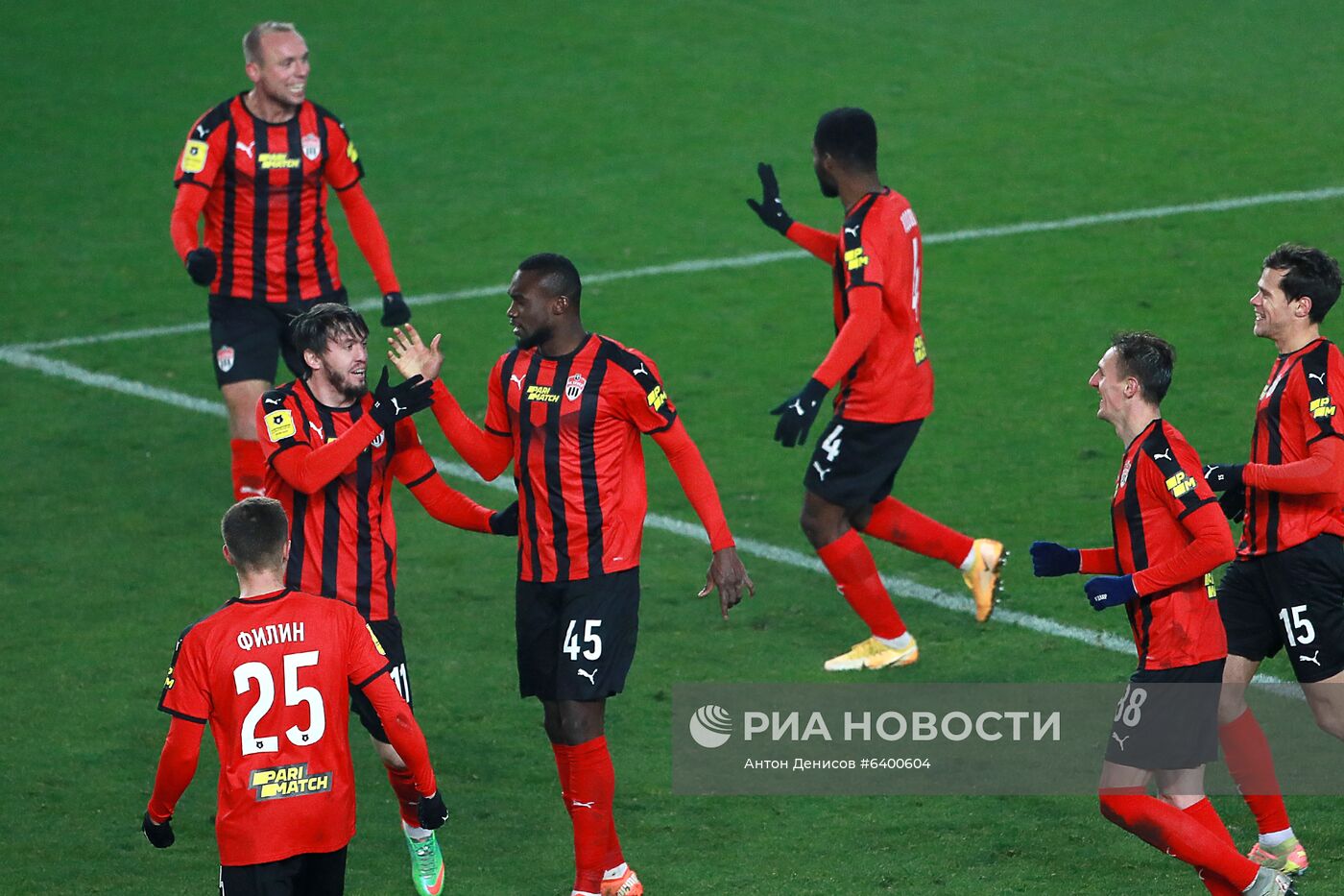 Футбол. РПЛ. Матч "Химки" – "Краснодар"