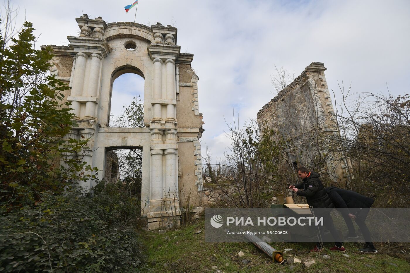 Город Физули в Азербайджане