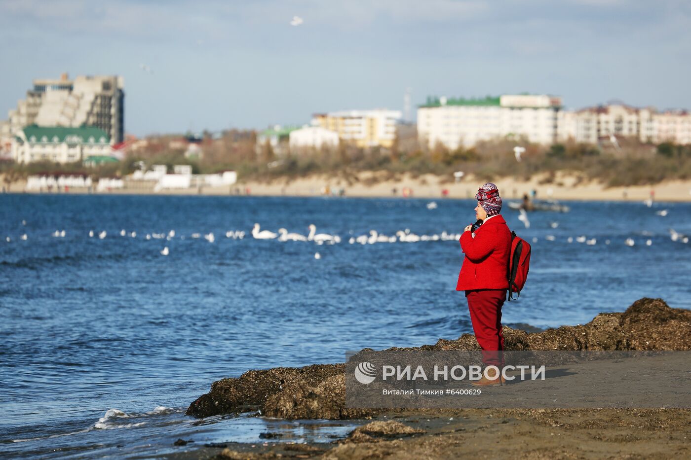 В Краснодарском крае обустраивают "зимние пляжи"