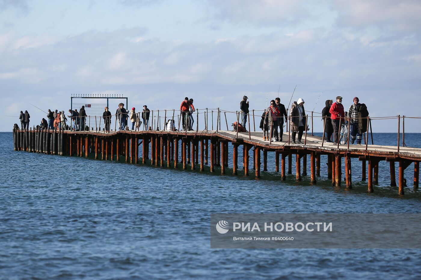 В Краснодарском крае обустраивают "зимние пляжи"