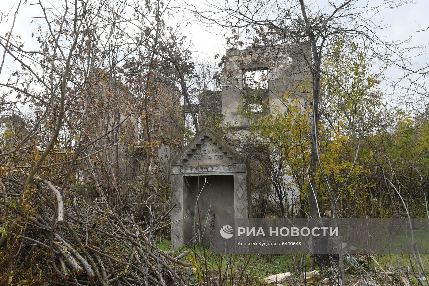 Город Физули в Азербайджане