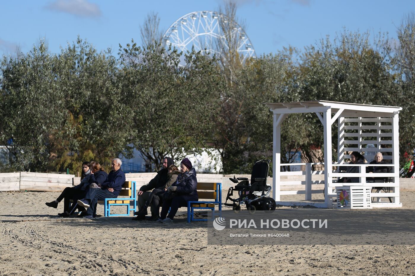 В Краснодарском крае обустраивают "зимние пляжи"