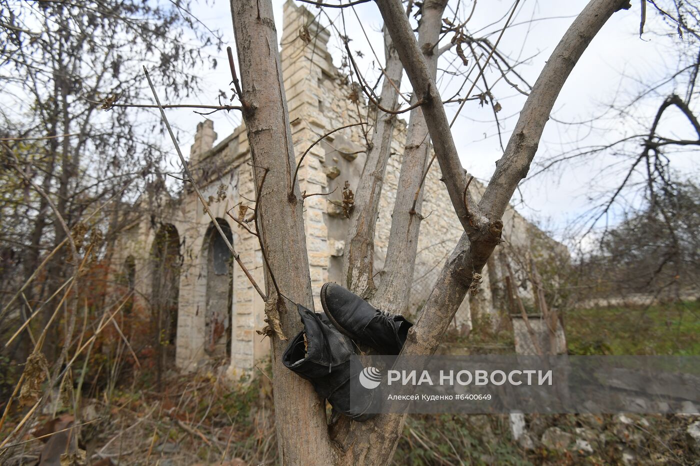 Город Физули в Азербайджане