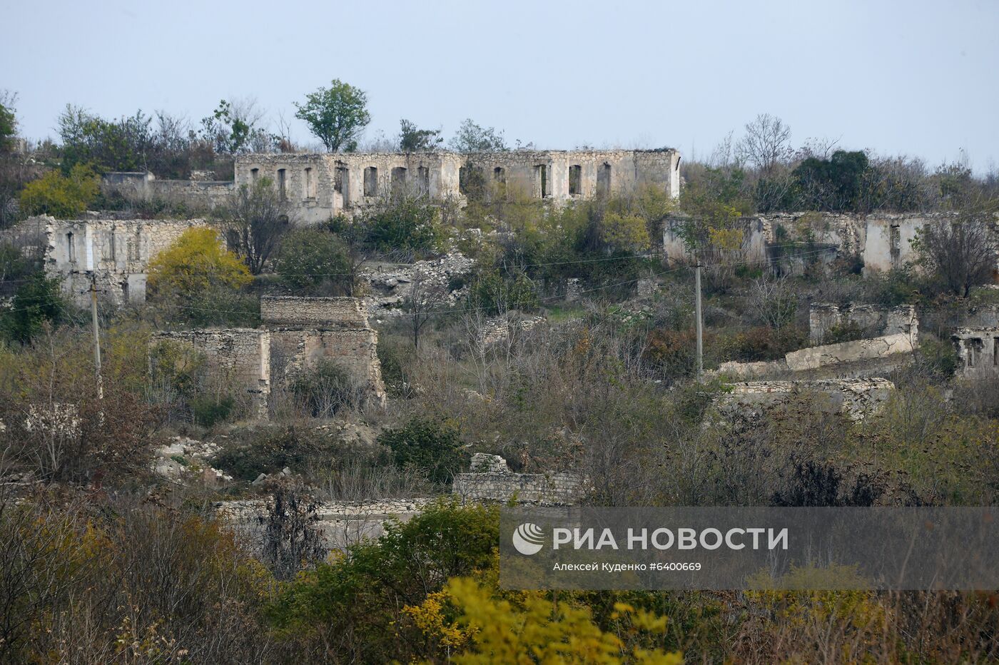 Город Физули в Азербайджане