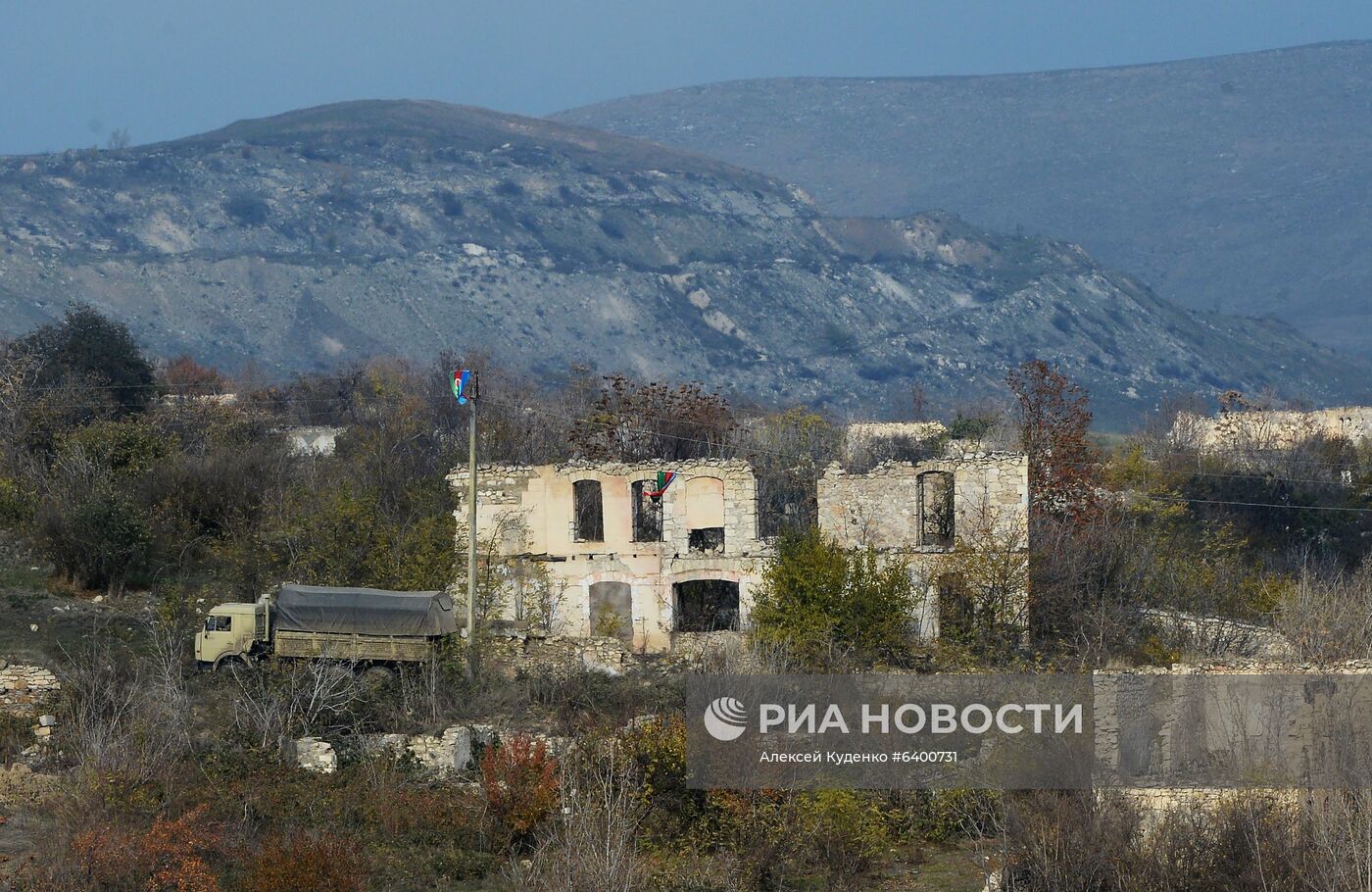 Город Физули в Азербайджане